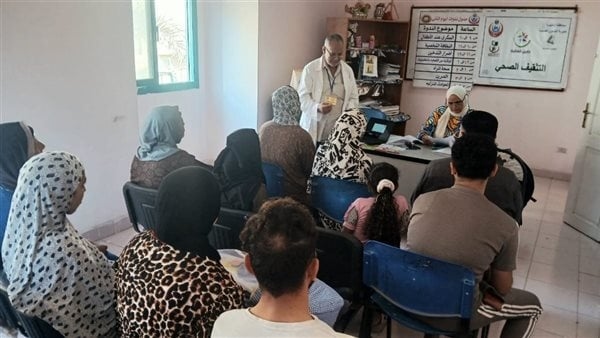 1307 مواطنين استفادوا من قافلة طبية مجانية بقرية منشأة شومان في الدقهلية