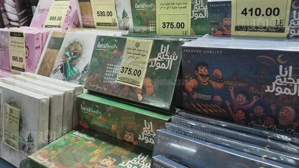 العلبة تبدأ من 98 جنيهًا، أرخص أسعار حلوى المولد النبوي 2025 (صور)