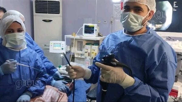 إنقاذ طفلة بالشرقية من موت محقق بعد ابتلاعها عملة معدنية (صور)
