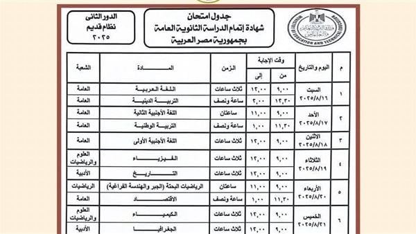 محافظ الإسماعيلية يتابع استعدادات التعليم لانطلاق امتحانات الدور الثاني للثانوية العامة