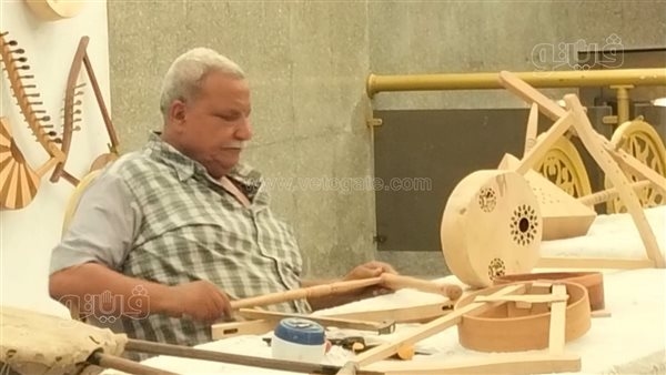ورشة ومعرض لصناعة السمسمية على هامش الملتقى القومي الثالث للآلة الوترية الشعبية بالإسماعيلية (صور)