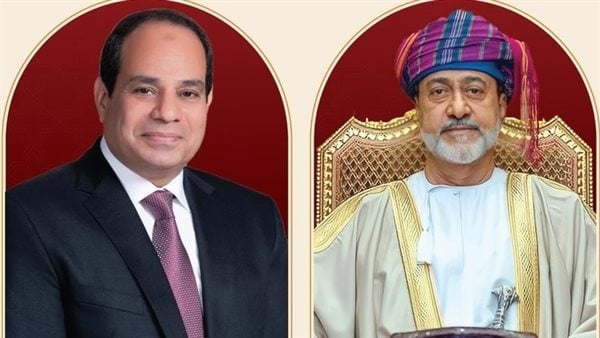 السيسي وقرينته يقدمان التعازي في وفاة والدة حرم سلطان عمان