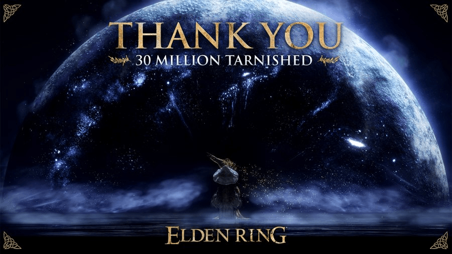لعبة Elden Ring تواصل التألق وتكسر حاجز 30 مليون نسخة مباعة
