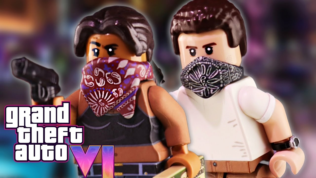 ابداع AI يحول فيديو GTA 6 الثاني بأسلوب LEGO
