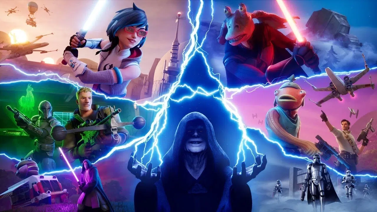 Fortnite تطلق "معركة المجرة" بمشاركة دارث جار جار وقدرة البرق