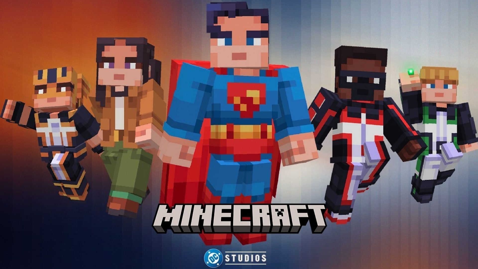سوبرمان في عالم Minecraft مجانا، حزمة Superman متاحة الان احتفالًا بالفيلم
