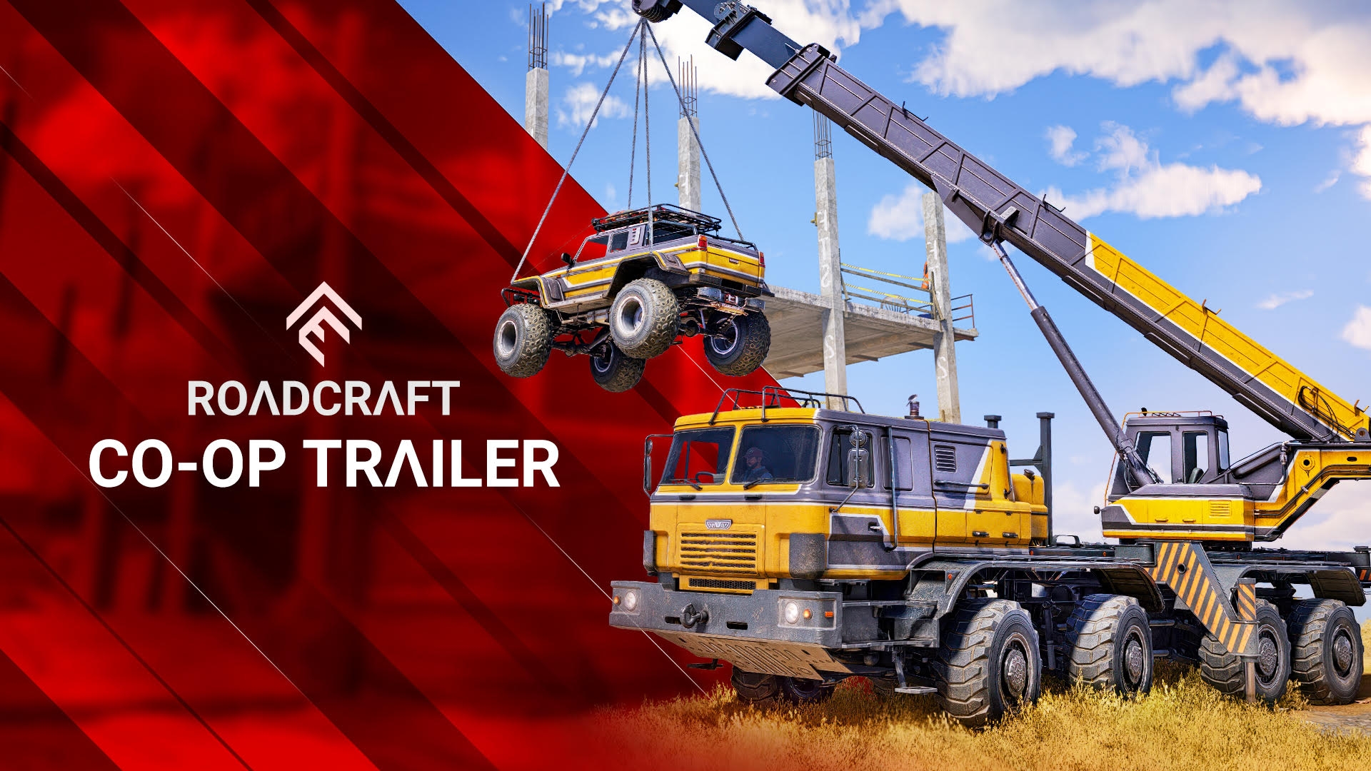 العرض الترويجي الجديد للتعاون يسلط الضوء على تجربة اللعب الجماعي في RoadCraft.