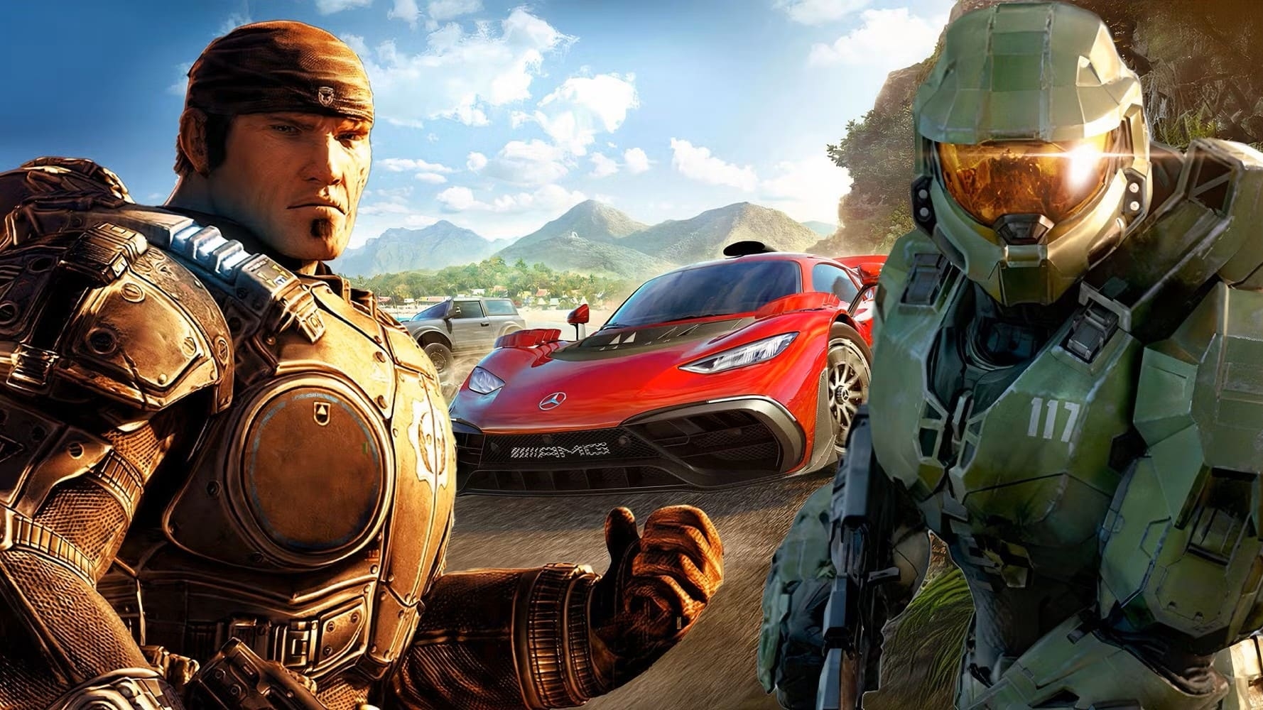 اثنان من أعمدة Xbox الثلاثة أصبحت الان على PS5 باقي واحد!