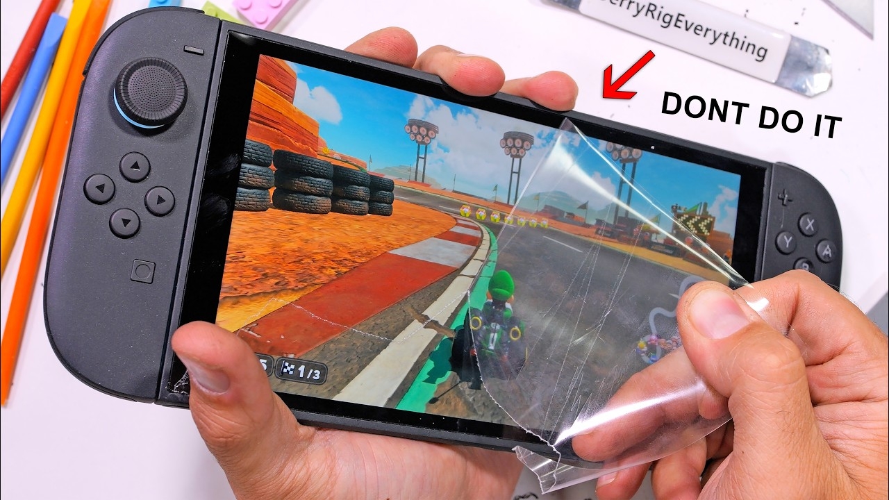 يوتيوبر يختبر مدى قوة تحمل شاشة Nintendo Switch 2، فهل نجح الجهاز؟