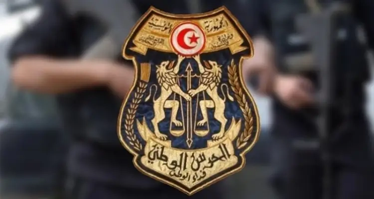 إدارة الحرس الوطني: نتائج استثنائية للعمل الأمني خلال شهر فيفري