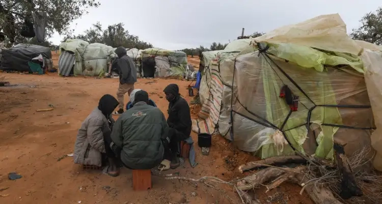 تونس: إزالة مخيمات مهاجرين غير نظاميين بصفاقس