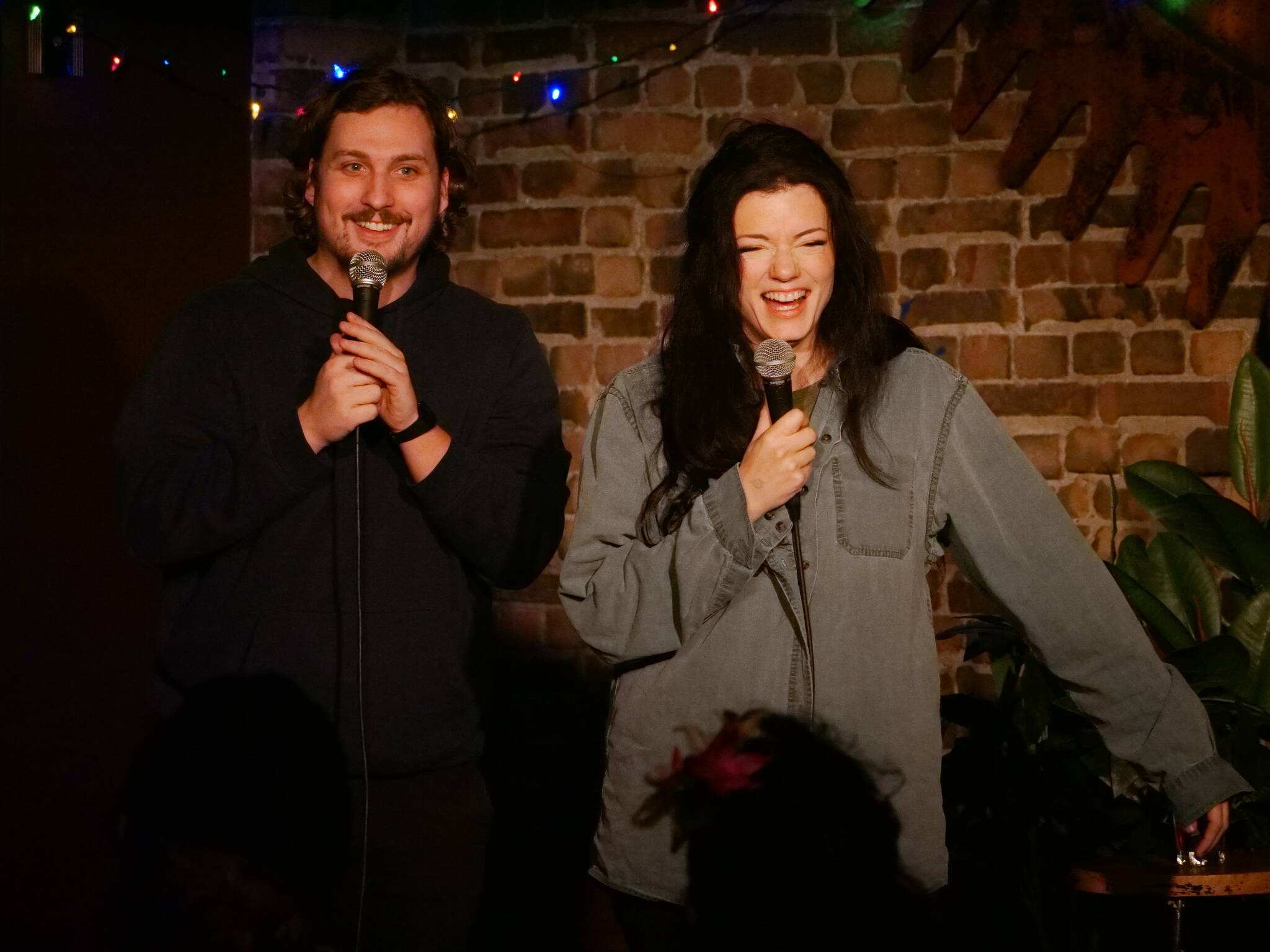 Crowdwork makes the show work for comedy improv duo