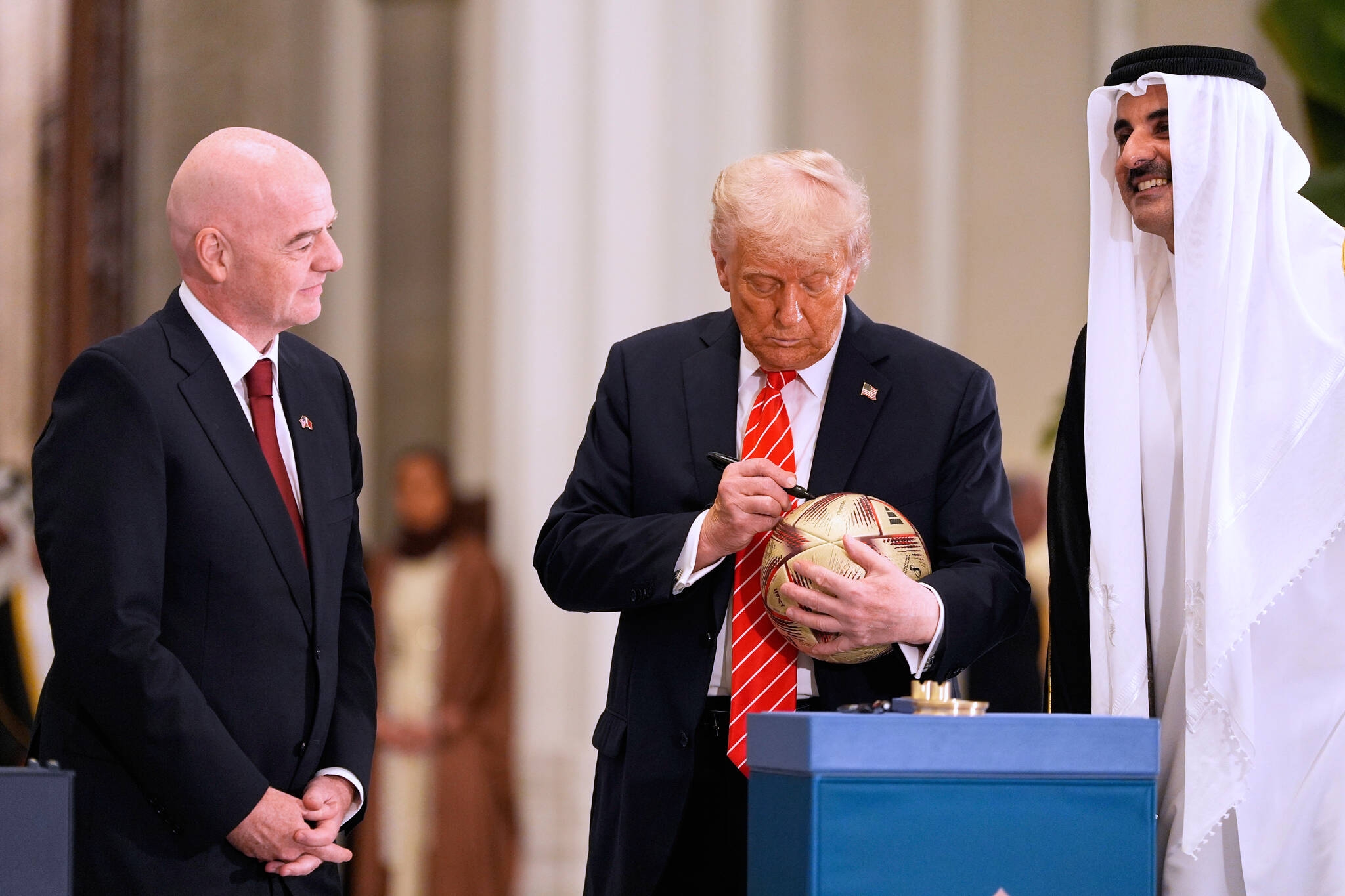 Infantino trades status for White House access