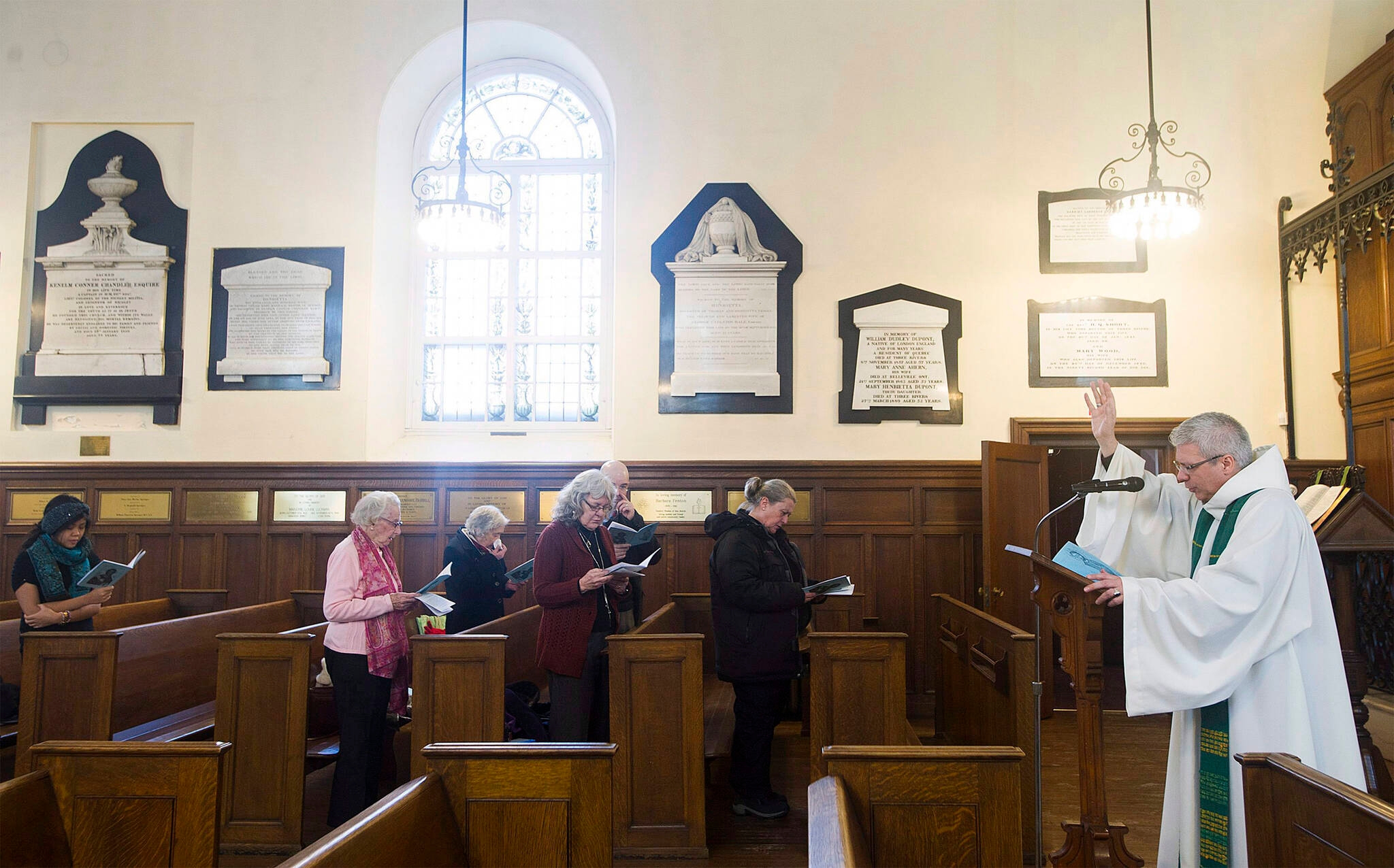 Serving a greying church