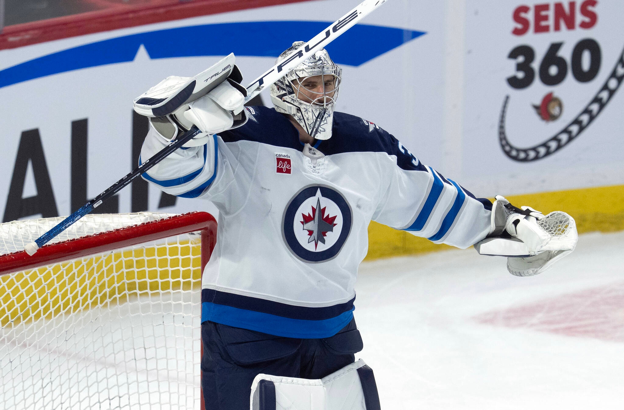 Winnipeg Jets netminder Connor Hellebuyck NHL's MVP and top goalie