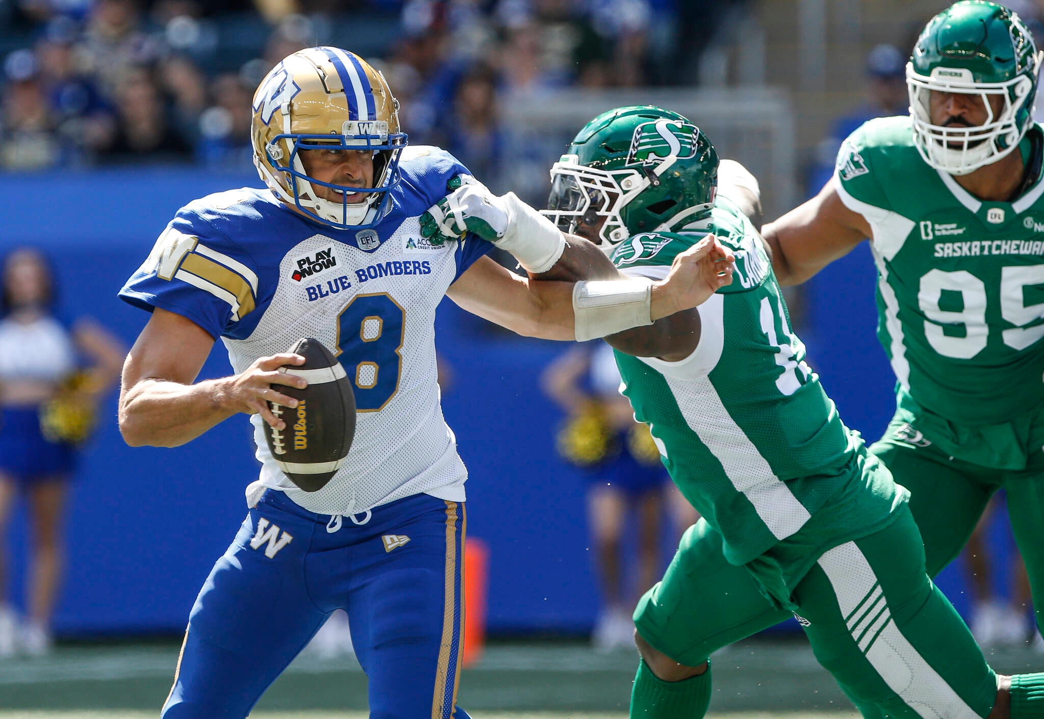 Collaros itchin' to throw vs. Lions