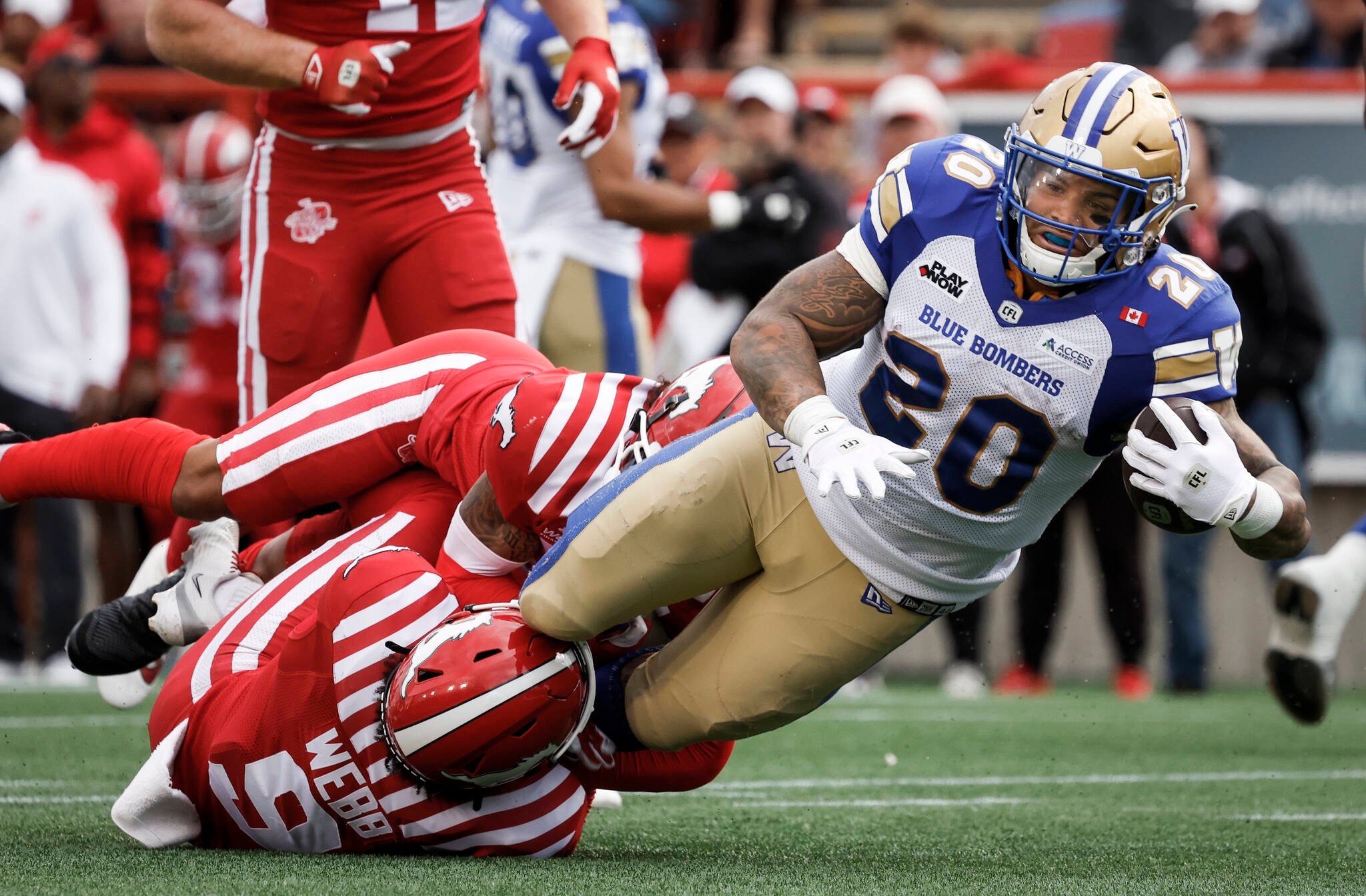 CFL Rundown: Stamps in the mix after dominant win over Bombers