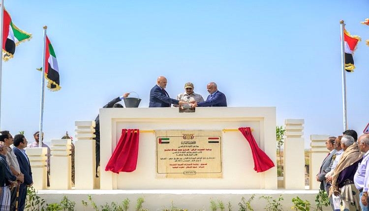 بالإعمار نواجه الإرهاب.. صالح يدشّن مشاريع طرق استراتيجية لربط اليمن ويفضح مشروع الحوثي الدموي