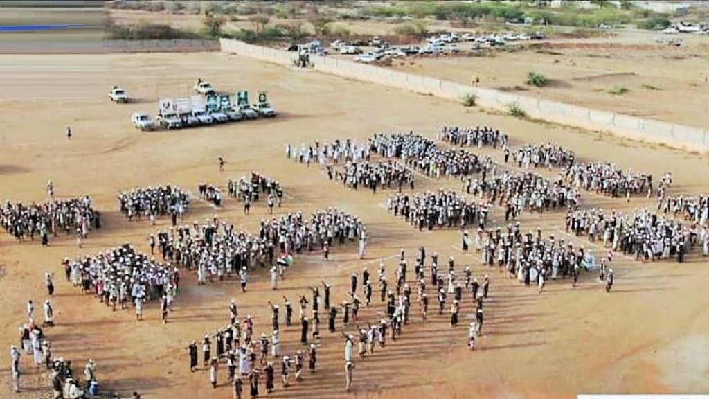دعماً لغزة.. مستبا حجة تشهد عرضاً مهيباً بمشاركة 2000 من خريجي دورات طوفان الأقصى