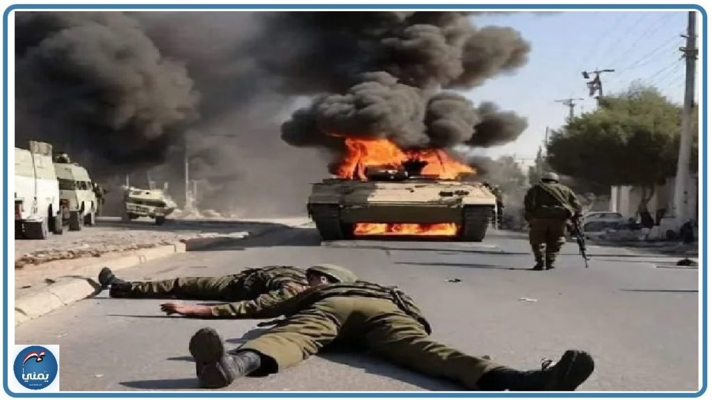 المقاومة الفلسطينية تدمر 7 آليات عسكرية للعدو بمن فيها جنوب غزة