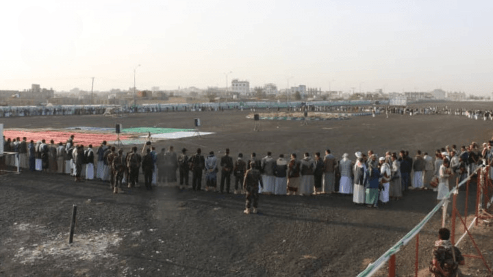 وقفات في تعز نصرة لغزة وتنديدا بالعدوان الصهيوني