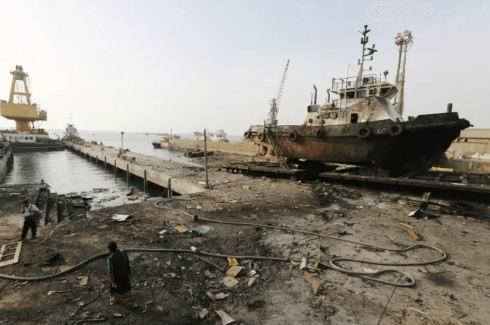 Houthi Rebels reports US$1.4 billion loss in Yemen's Red Sea ports due to airstrikes