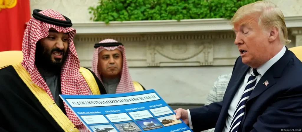 ترامب يتوعد بجلب استثمارات بقيمة تريليون دولار من السعودية