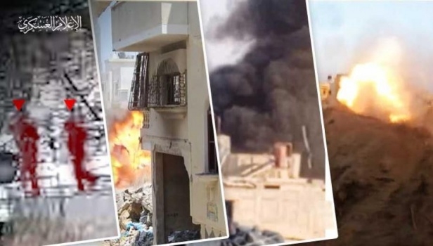 كتائب القسام تعلن تفجير حقل ألغام بقوة 'اسرائيلية' شرقي خانيونس
