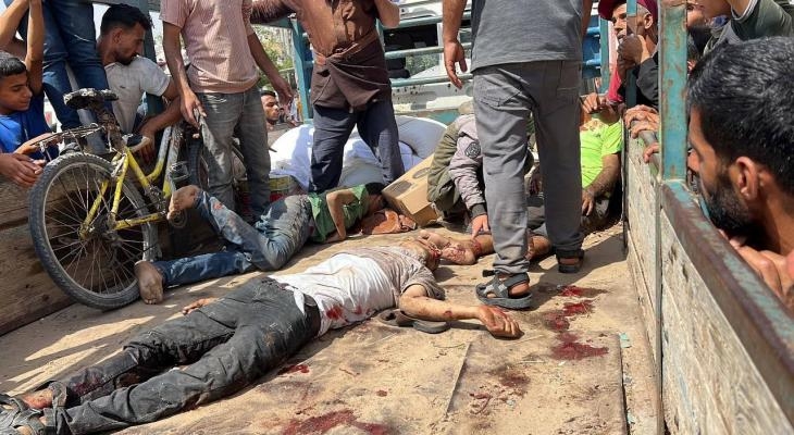استشهاد 6 مدنين بغارة 'إسرائيلية' شرق خانيونس