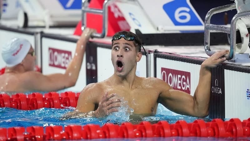 أحمد الجوادي بطل العالم في سباق 1500 متر