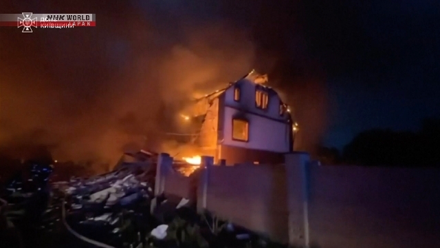 Ukraine: At least 12 dead after 2nd night of Russian air strikes