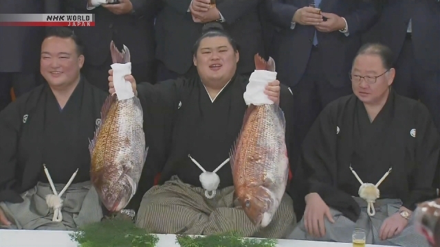 Sumo wrestler Onosato promoted to Yokozuna Grand Champion