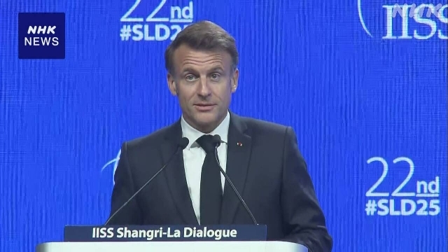 Macron stresses importance of Europe-Asia cooperation at Shangri-La Dialogue