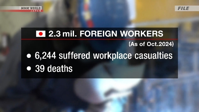 6,000 plus foreign workers reported injured on the job in 2024