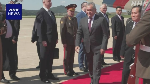 Report: Russia's security chief Shoigu in North Korea for talks with Kim Jong Un