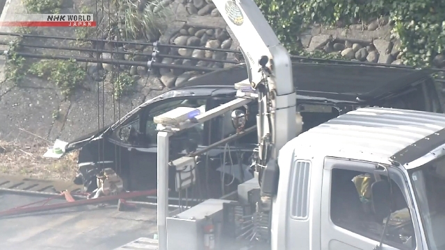 Illegal drug detected in driver whose car plunged onto expressway in Japan