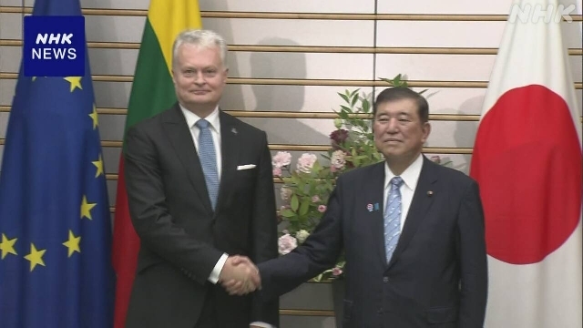 Japan, Lithuania leaders agree to work together to bring peace to Ukraine