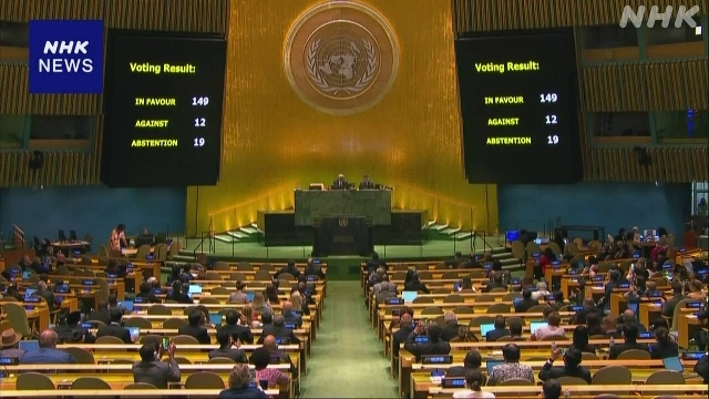 UN General Assembly adopts resolution calling for Gaza ceasefire