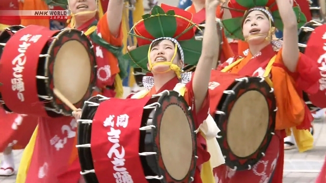 Japan's northeastern region showcases summer festivals at Osaka Expo