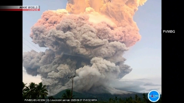 Weather agency: No tsunami threat for Japan after Indonesia volcano eruption