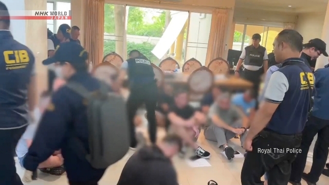 Alleged scammers targeting Australians arrested in Thailand