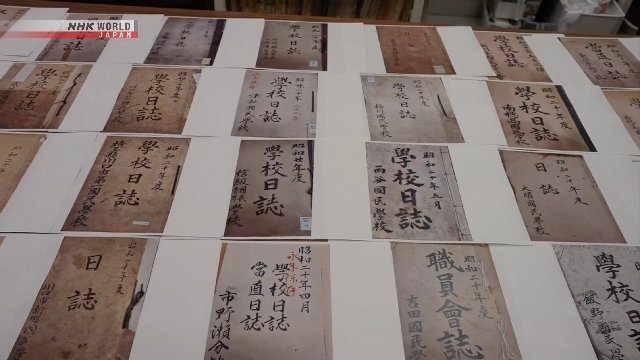 Wartime diaries from over 100 schools exist in Japan and Taiwan, researchers say