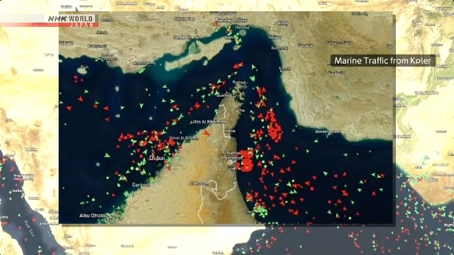 Japanese shipping firms direct vessels to minimize time in Persian Gulf