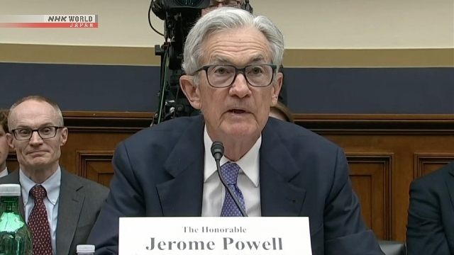 US Fed chair reiterates cautious stance on rushing to cut interest rates