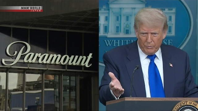 CBS parent settles Trump lawsuit over Harris interview