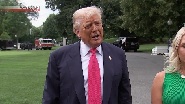 Trump again urges Putin to agree on ceasefire, threatens tariffs, sanctions
