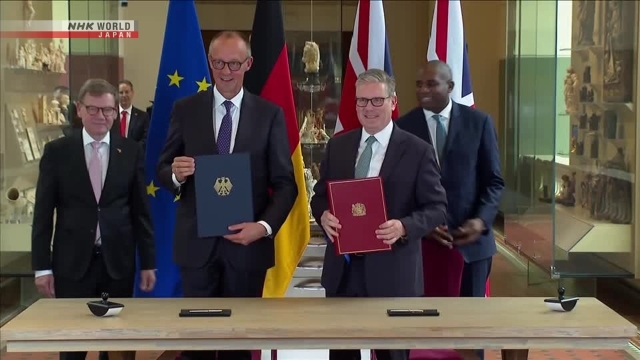 UK, Germany sign friendship treaty to boost ties, counter Russian threat