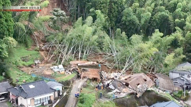 Heavy rain expected again southwestern Japan