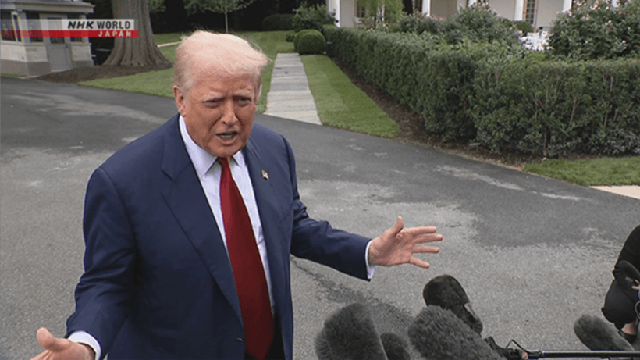 Trump stresses 'peace through strength' in WWII anniversary message