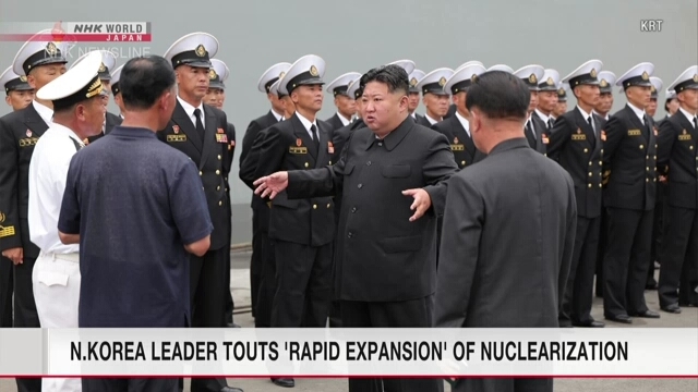 North Korean leader refers to 'rapid expansion of nuclearization'